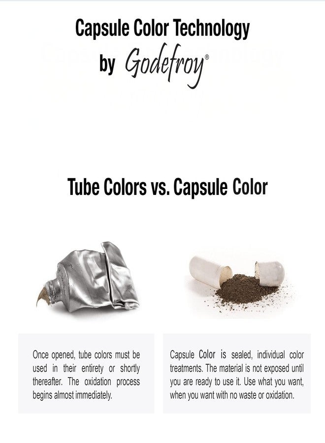 Godefroy Hair Color TK 4 Application and 1 oz Coloring Stain Remover Combo, Complete Coverage of Gray Hair Roots, Salon Quality Results - Dark Brown - Image 2